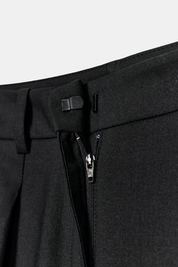 STRAIGHT-LEG TROUSERS WITH BELT - Zara фото 6
