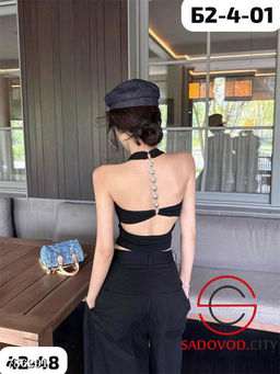 Топ с тонким паралоном