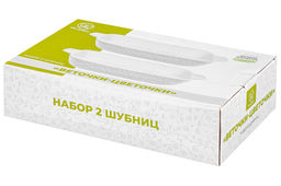 Набор 2 шубниц 32,5*20*5,5 см 1,7 л Веточки-цветочки - Elan gallery фото 8