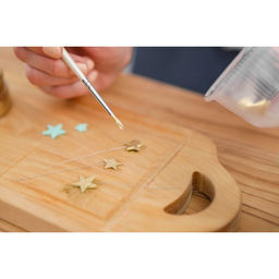 Цена за 2 шт. Плунжеры кондитерские Доляна Звёздочка, набор 3 шт.: d=2 см, d=2.2 см, d=2.5 см, пластик, белые