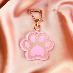 Брелок для ключей акриловый «Для самой милой», 5,7 х 5,2 см