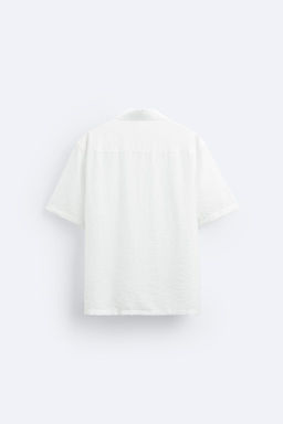 TEXTURED VISCOSE BLEND SHIRT - Zara фото 24