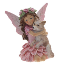 Фигурка декоративная "Фея", L8 W6,5 H10,5 см, 3в.