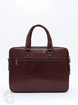 Портфель мужской кожаный 68001 brown Fuzhiniao