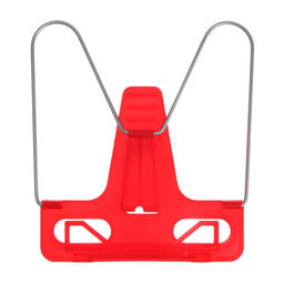 Подставка для книг «Отличный выбор», с пластиковым упором, эконом, красная