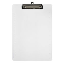 Планшет с прижимом формат А4 пластик, тонированный, с линейкой, МИКС - Calligrata фото 4