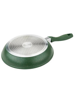 Сковорода с крышкой 26х5,5 см (2,4 л) с АПП, цвет: оливковый/золотой, арт. 5050-OLV/GD-26. - D.L.K. фото 2