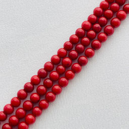 Бусины для украшений из красного Коралла - Радуга самоцветов фото 3