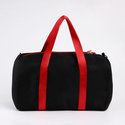 Сумка спортивная PRESIDENT, 47 x 28 x 24 см, цвет черный - Simaland фото 6