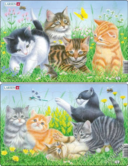 Пазл Котята, в ассортименте (2), 10 эл.