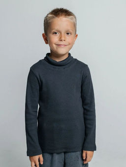 Водолазка Кашкарсе, цвет т.Серый,состав 95%х/б, 5%лайкра