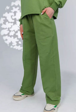 Комплект(костюм) с брюками палаццо Футер 2-х нитка - Relay фото 139