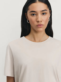 Базовая футболка из хлопка / Zarina  фото 6