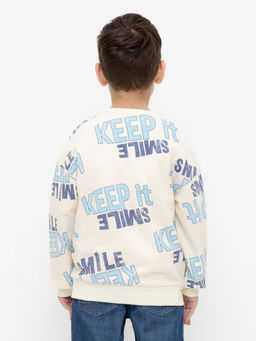 КР 302024/сливки джемпер (свитшот) для мал