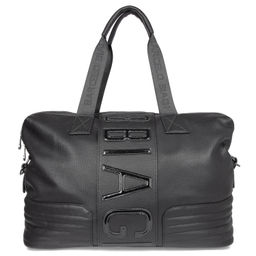 HL2011 black, мужская дорожная сумка из экокожи Barcelo Biagi