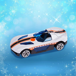 Новогодний шар с игрушкой Гоночная машинка, МИКС - Woow toys фото 3