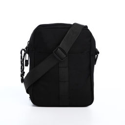 Сумка молодёжная на молнии, 1 наружный карман, цвет чёрный - Simaland фото 4