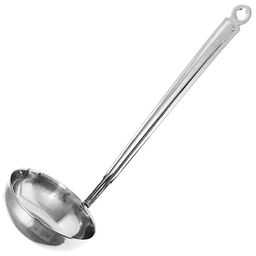 "Общепит" Половник 150мл из нержавеющей стали, д10см, h2,5см (Россия)