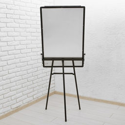 Флипчарт магнитно-маркерный, регулировка высоты, 90×60 см