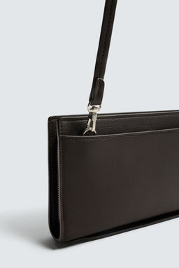 Портмоне Zara Cartera XL Textura коричневое