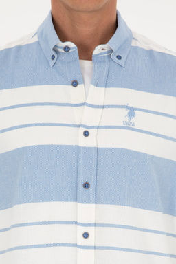 U. S. Polo Assn / Мужская рубашка Saks с длинным рукавом - U.s. polo assn фото 6
