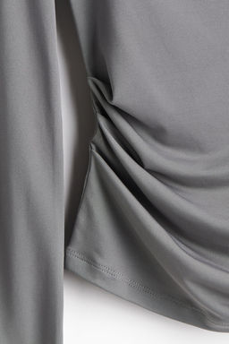 Draped jersey top - H&m фото 6