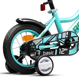 Велосипед 12" Rocket Basic, цвет бирюзовый