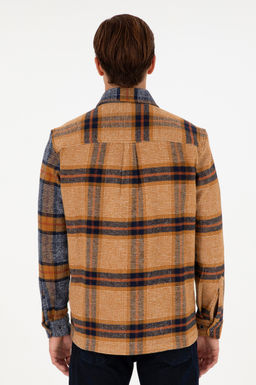 Мужская темно-синяя рубашка с длинным рукавом Неожиданная скидка в корзине - U.s. polo assn фото 5