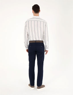 Lacivert Regular Fit Kanvas Pantolon - Pierre cardin фото 4