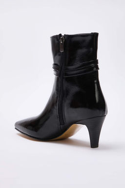 Siyah Kemerli Ince Topuklu Kad?n Bot TAKAW26BO00116 - Trendyolmilla фото 5