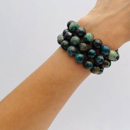 Бусины для украшений из Хризоколлы