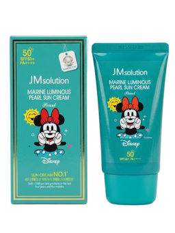 Jmsolution Увлажняющий солнцезащитный крем с жемчугом / Marine Luminous Pearl Sun Cream Pearl SPF50+/PA++++ Disney Minnie, 50 мл