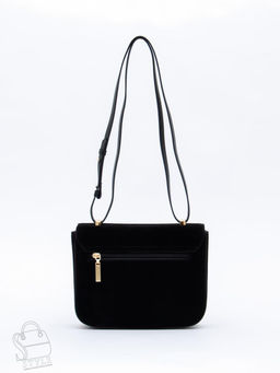 Сумка женская кожаная 1045MF black Polina&Eiterou  в Новосибирске