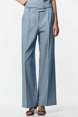 STRAIGHT-LEG TROUSERS WITH DARTS - Zara фото 2