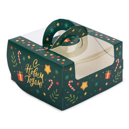 S-CHIEF CBC-007 Коробка для мини-торта 14 x 14 x 8 см