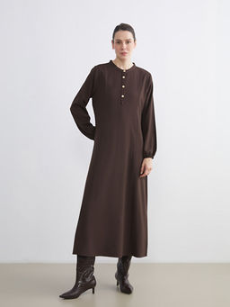 Hakim Yaka A Kesim Elbise