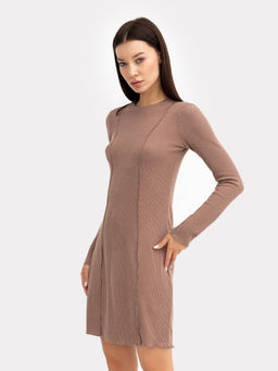 Платье женское в таупово-бежевом цвете тауп 152613