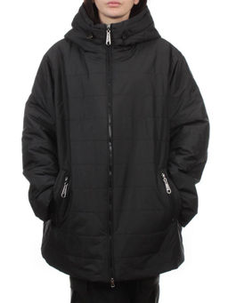 F-801 BLACK Куртка демисезонная женская (100 гр. холлофайбер) - Fashion фото 3