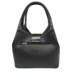 Сумка женская искусственная кожа DJ-7058-2-BLACK, 1отд, плечевой ремень, черный SALE 261454 - Adelia фото 2