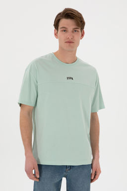 Erkek Comfort Fit Bisiklet Yaka Su Ye_ili Ti__rt Sepette S_rpriz _ndirim - U.s. polo assn фото 2