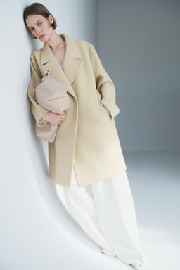 Abrigo oversize en mezcla de lana - H&m фото 6