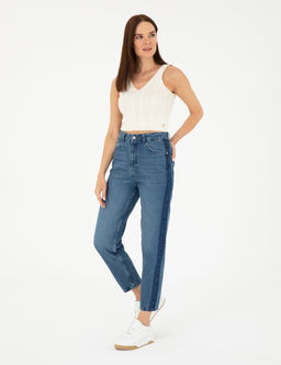 Mavi Mom High Waist Fit Jean Pantolon