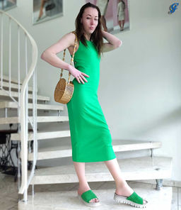 Сумка из бамбука, натуральная - Heine фото 4