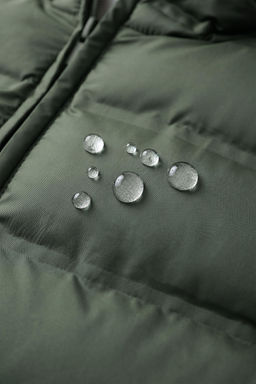 CHALECO ULTRALIGERO CAPUCHA WATER REPELLENT / Khaki - Zara фото 9