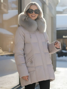 Куртка зимняя с мехом Бренд: Visdeer фото 15