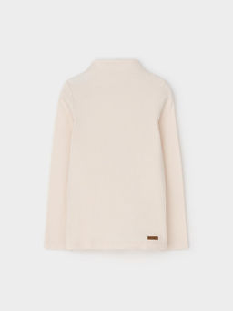 КР 302674/айвори джемпер (водолазка) для дев