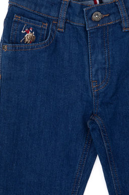 Erkek _ocuk Koyu Mavi Jean Pantolon Sepette S_rpriz _ndirim - U.s. polo assn фото 4