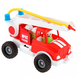Игрушка "Пожарная машина" 26х14х20см, полипропилен, в сетке, "Stellar" (Россия) Игрушка "Пожарная машина" 26х14х20см, полипропилен, в сетке, "Stellar" (Россия)