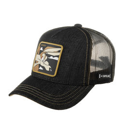 Бейсболка CAPSLAB арт. CL/LOO8/1/CAS/COY2 Looney Tunes Wile E. Coyote (черный)