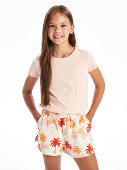 Beli Lastikli K?z ?ocuk ?ort - Waikiki фото 2